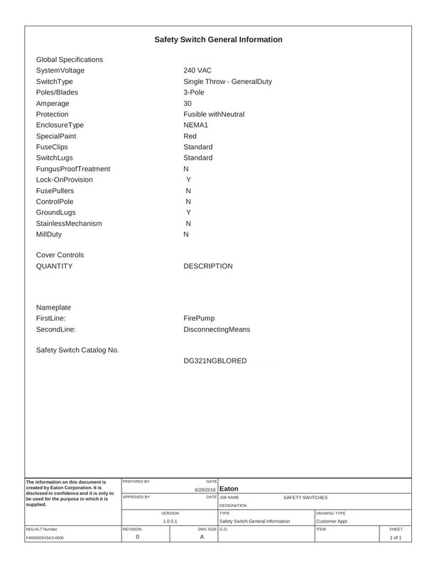 Navtech FAB-D3 Dg321Ngblored drawing